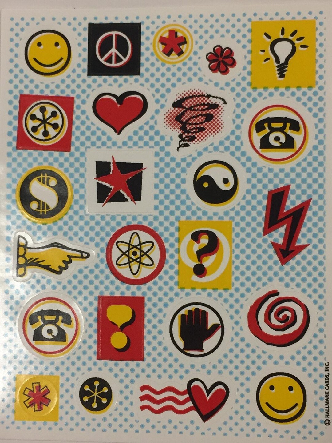 Normal Symbol Sticker Symbols Pointing Emojis Single Sticker Sheet Scrap Booking Sticker ...