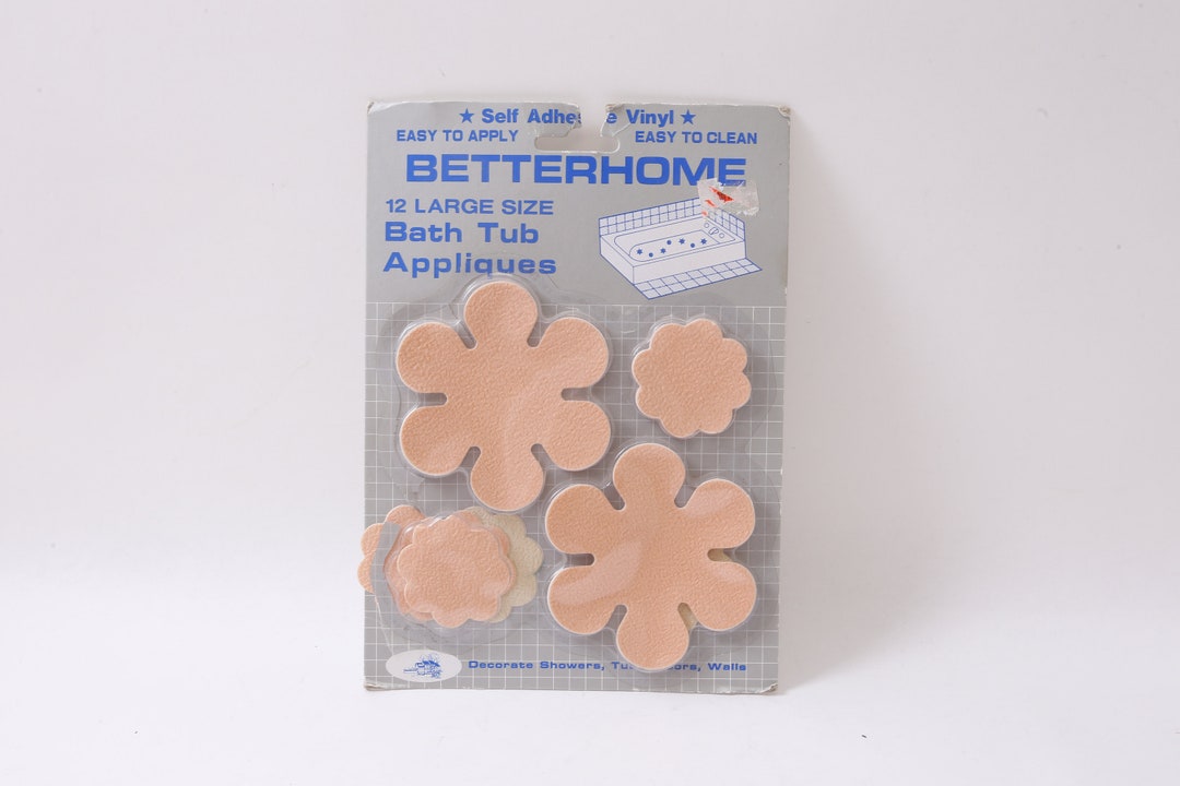 Betterhome Bath Tub Appliques Round Flowers Shower Wall Etsy
