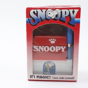 Peanuts Gang Snoopy Magic Plastic Toy Set Butterfly Originals United Feature Syndicate Vintage Toys Vintage ~ 20-01-03