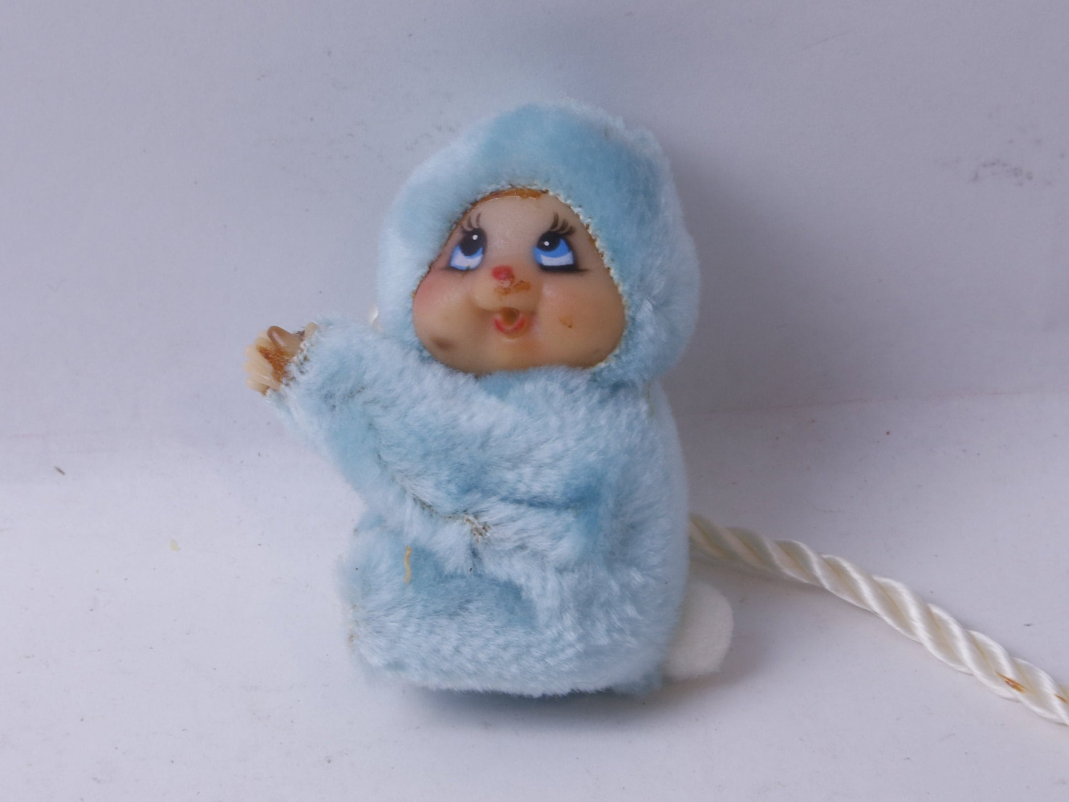 Lot De 5 Figurines Vintage Kiki Lessive Bonux – #7 B-16, Collection Monchhichi