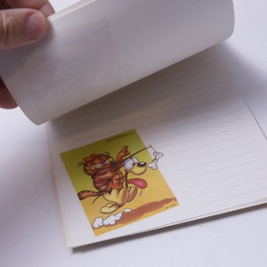Garfield Notes Garfield, Odie, Writing Tablet, Decorated Sheets, Notes, Mead ...