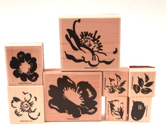 Gardening - Flowers - Rubber Stamp Set - Stampin Up - Vintage - Card Making - Crafts ~20-05-165