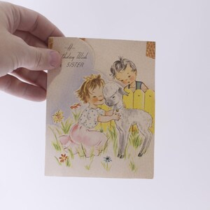 Tarjeta de felicitación, USADA, Plegable, Papel, Manualidades, Recuerdos, Artística, Vintage