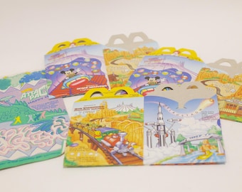 McDonald's, Happy Meal, Unused Boxes, Party, Food Containers, Collectible, ~ 250627-SHC SHC-014