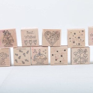 Stampin Up, Beste Wünsche, Geburtstag, Karte, Herzen, Blumen, Kerze, Sterne, Mond, Schneemann, Hexe, Stempelset, Vintage ~ 20-01-18