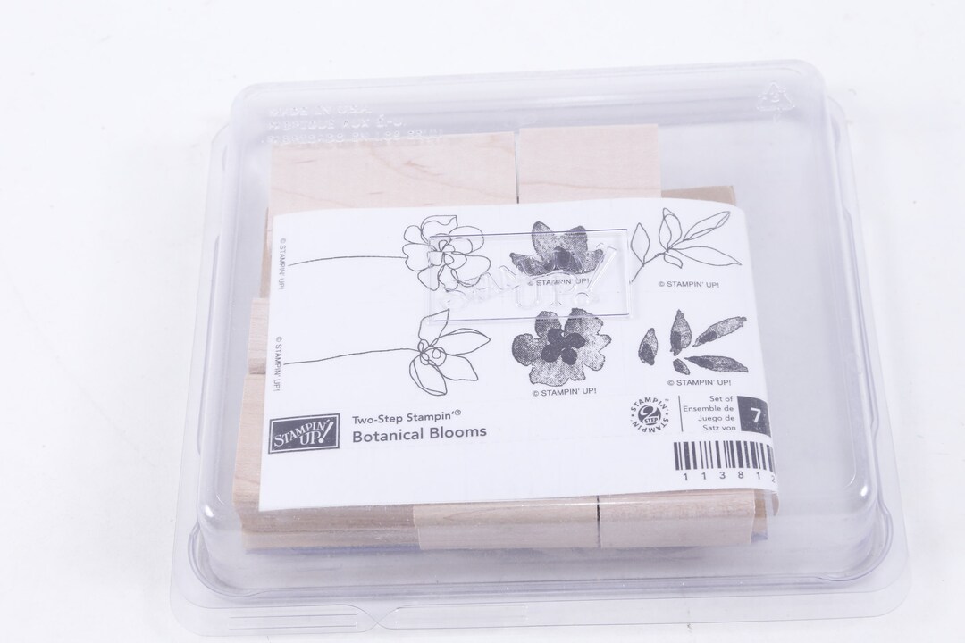 Botanical Blooms Two-step Stampin Flowers Nature Stampin up - Stamp Set ...