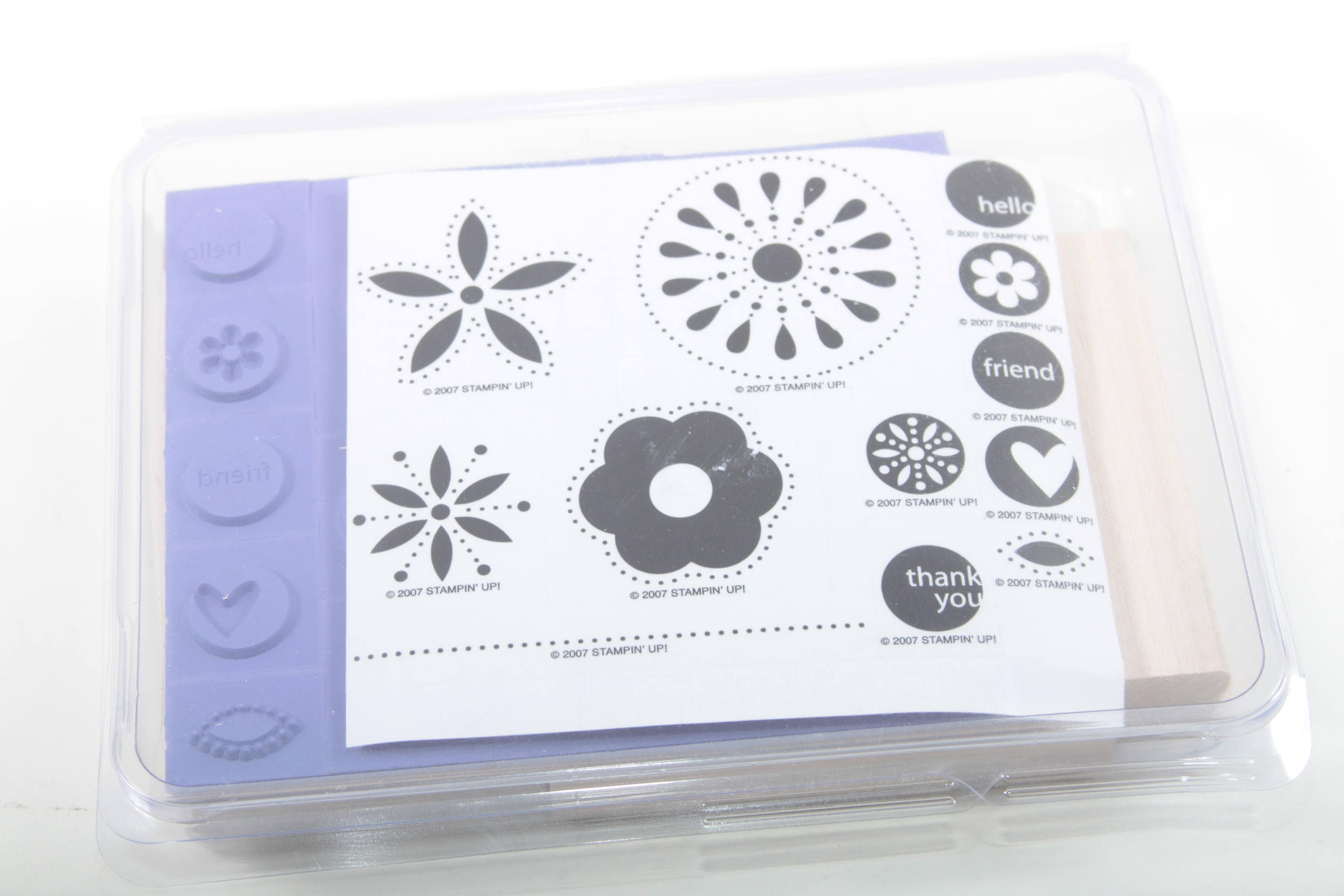 Stampin up Hello Friend Stamp Set - Etsy