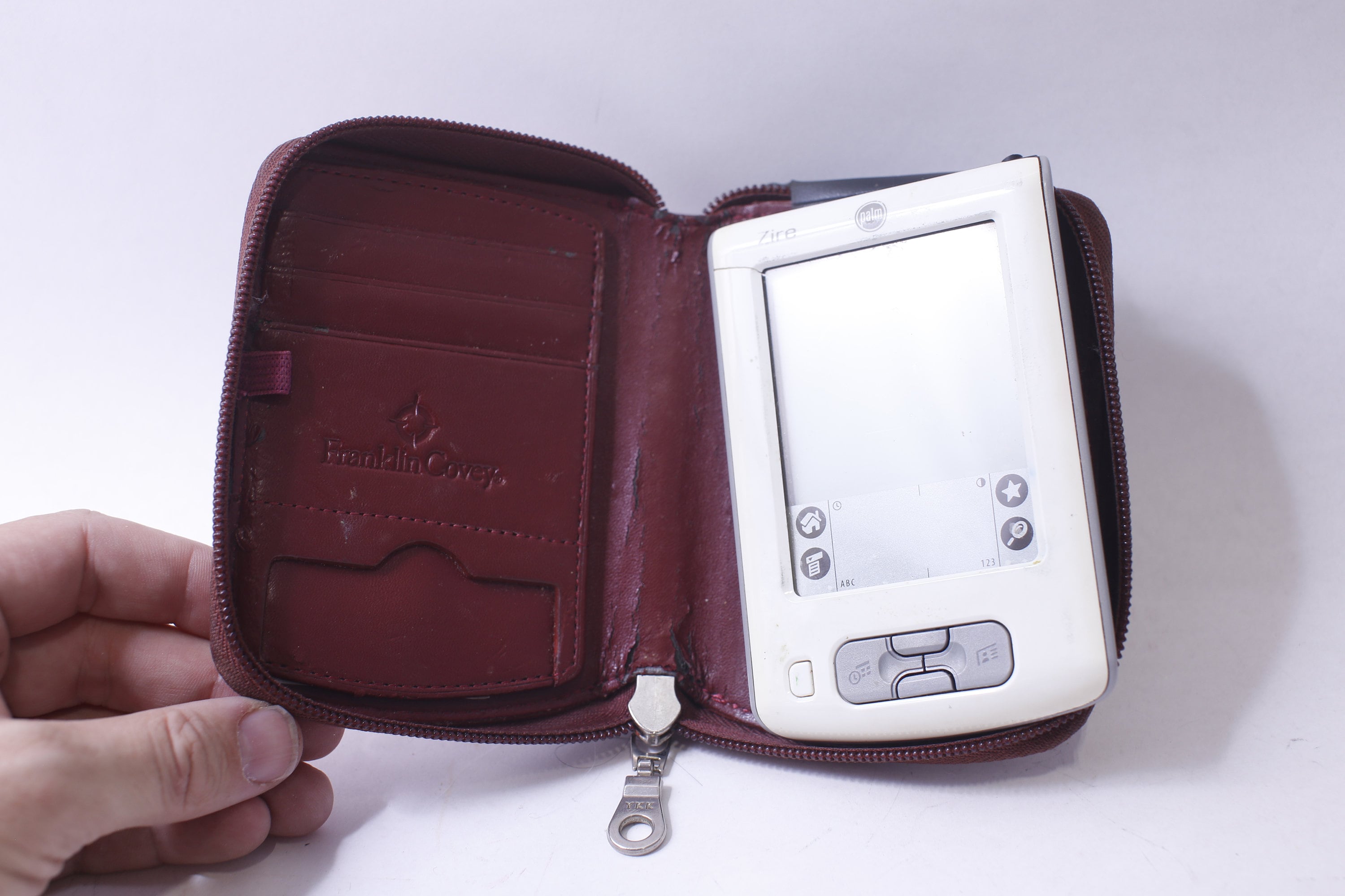 Palm Zire, Personal Digital Assistant, Franklin Covey Case