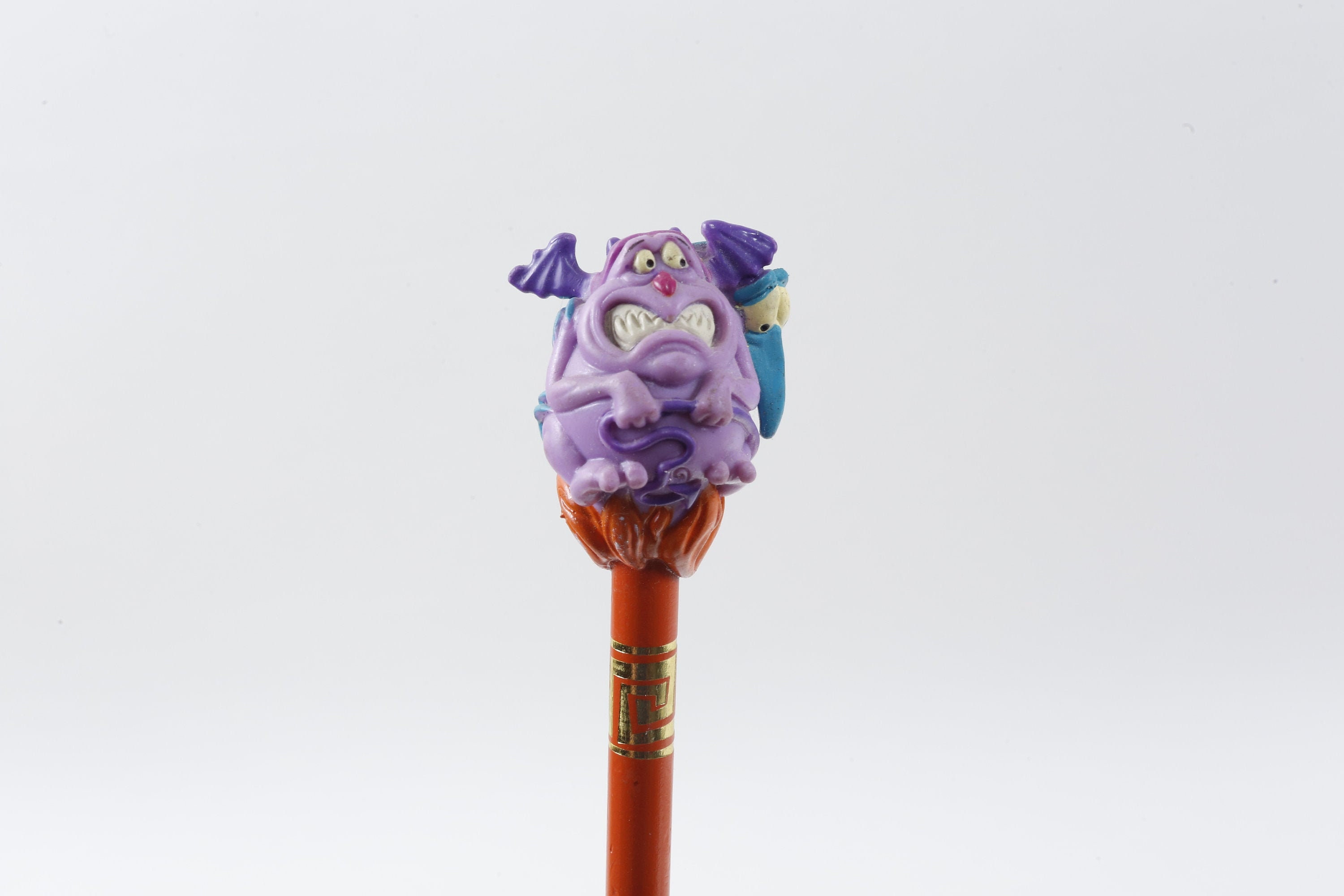 Disney's Hercules Purple Monster Vintage Red Pencil Pencil Topper