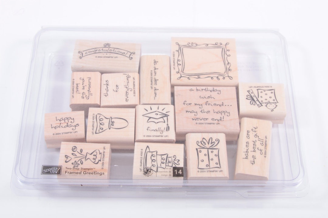 Framed Greetings - Many Holidays - Rubber Stamp Set - Stampin up ...