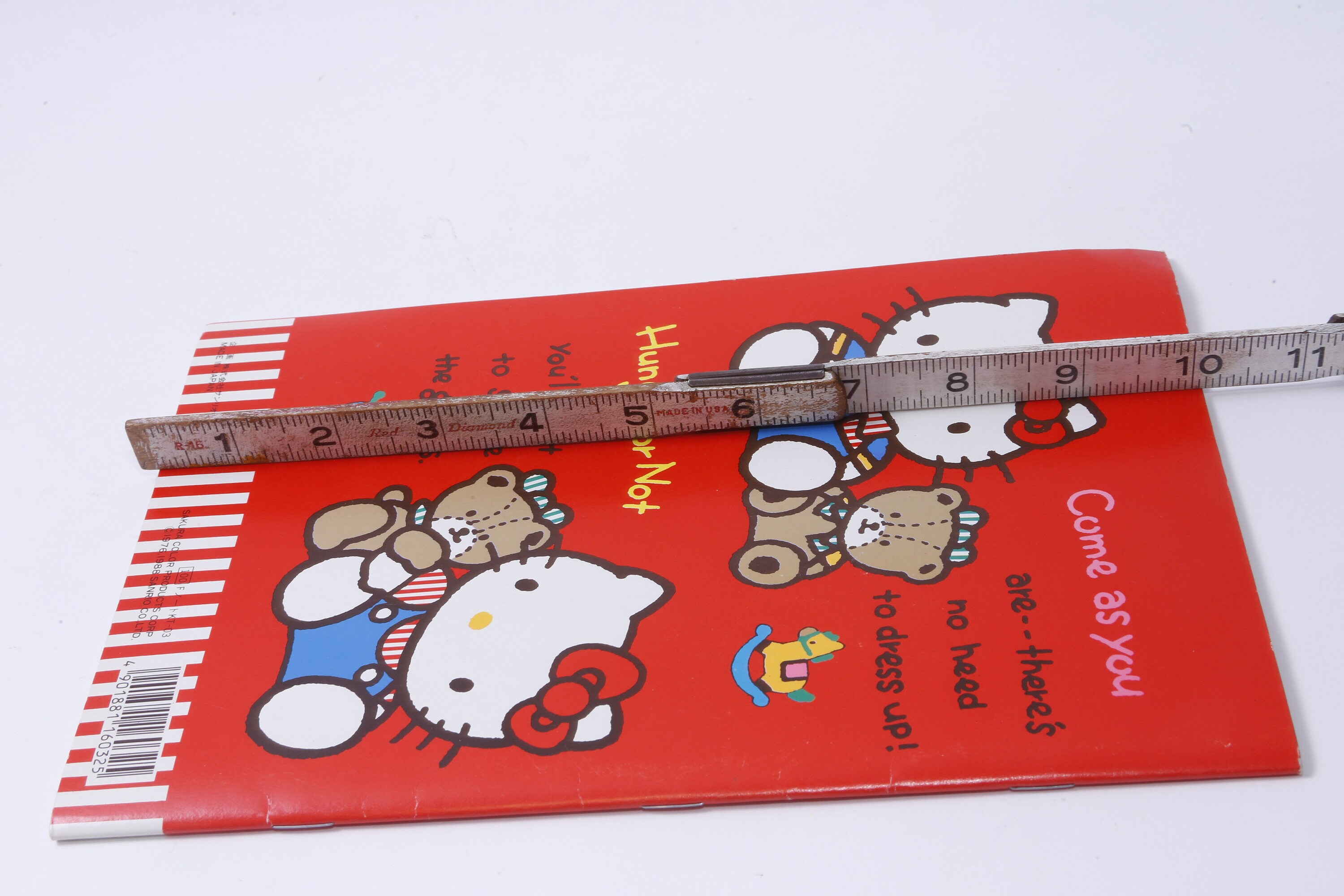 Sanrio, Hello Kitty, 1980s, Notebook, 20 Sheets, Sharing