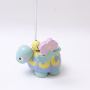 Giocattolo luccicante, Pasqua, Tester per torte, Tartaruga, Piccola statuetta, Torta, Topper, Forniture per feste, Occasioni, Decorazioni, Feste, ~ MISC-003 20-01-908