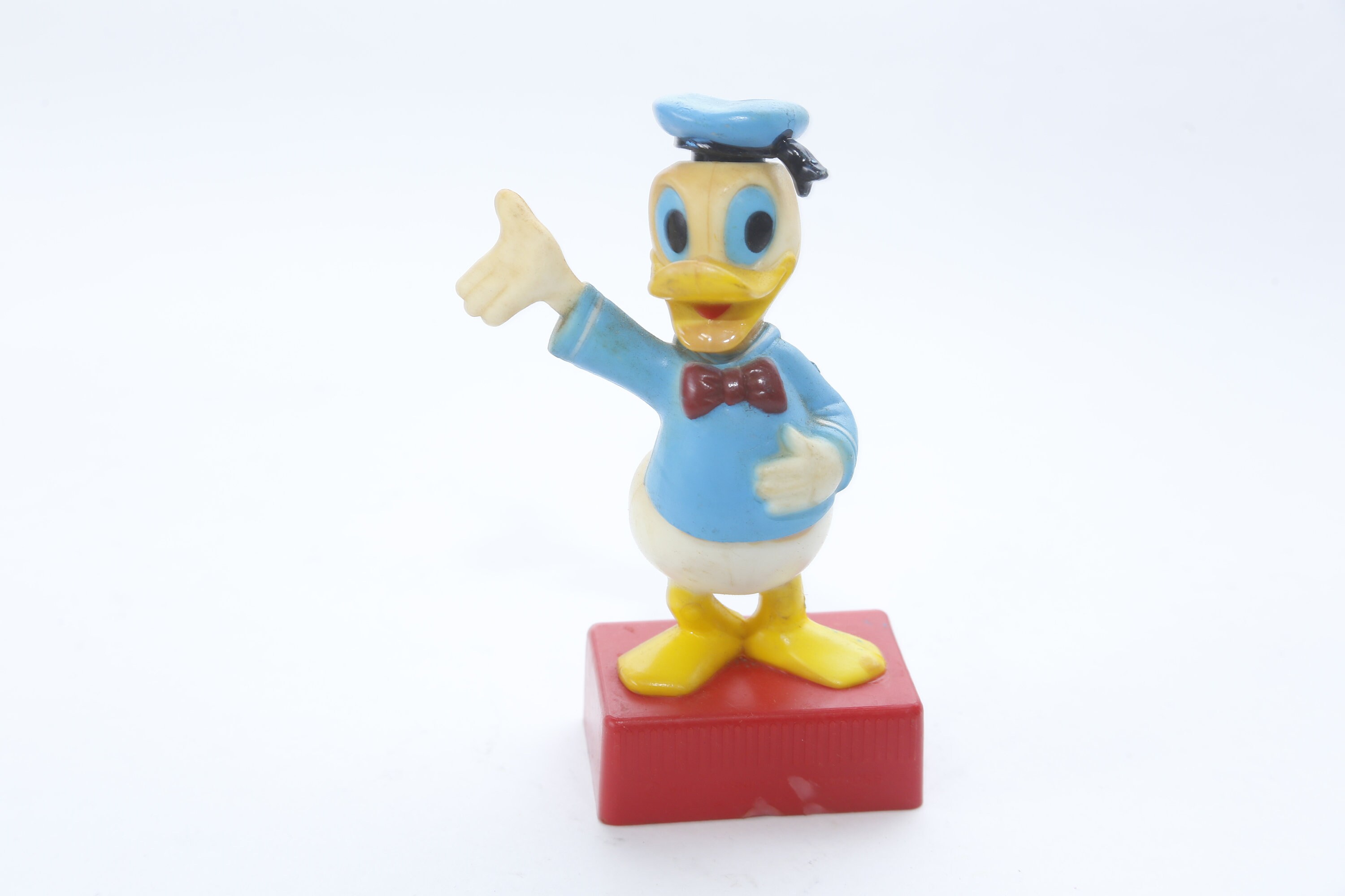 ディズニー、ドナルドダック、鉛筆削り、5インチ PVC フィギュア