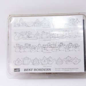 1996, Bonhommes de neige, Théière, Pays, Lapin, Carotte, Meilleures bordures, Jeu de timbres, Timbres à message, Fabrication de cartes, Passe-temps, Artisanat pour enfants, Papeterie, ~M-17-01
