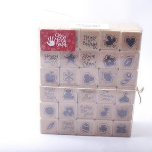 Surprises solides, jeu de tampons message, vacances, anniversaire, Noël, objets, près de mon coeur, fabrication de cartes, scrapbooking, ~ 240127-WH 807
