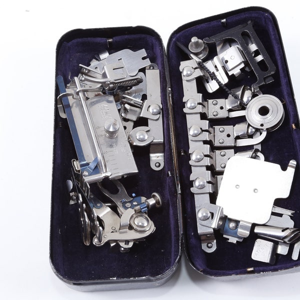 White Rotary Sewing Machine Attachments Etsy