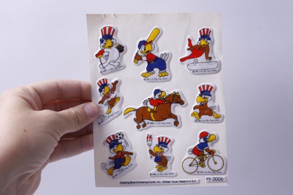 Puffy Sam the Olympic Eagle, Mascot, 1984, Summer Olympics, Los