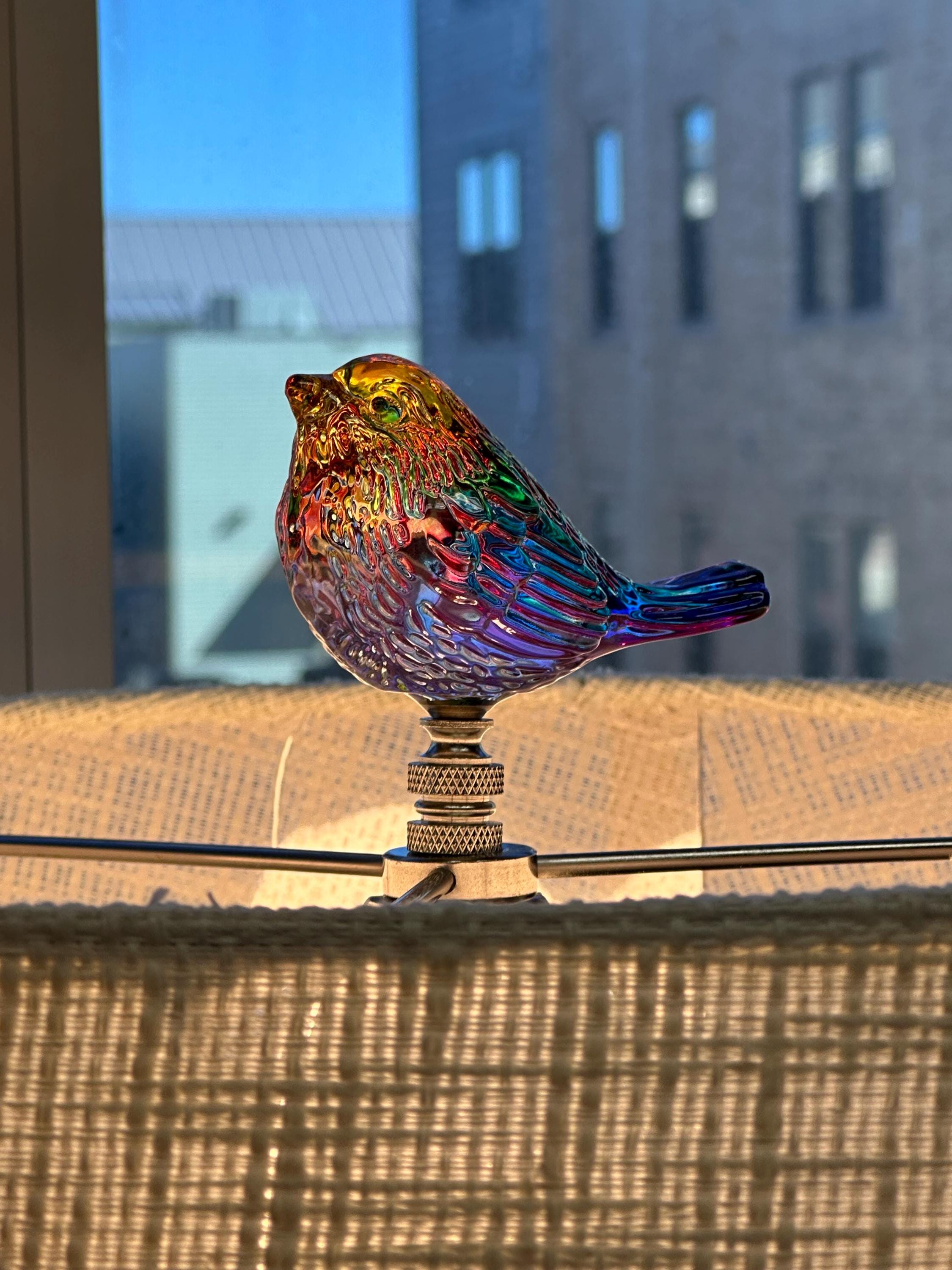 Glass Blue Bird of Happiness - Etsy