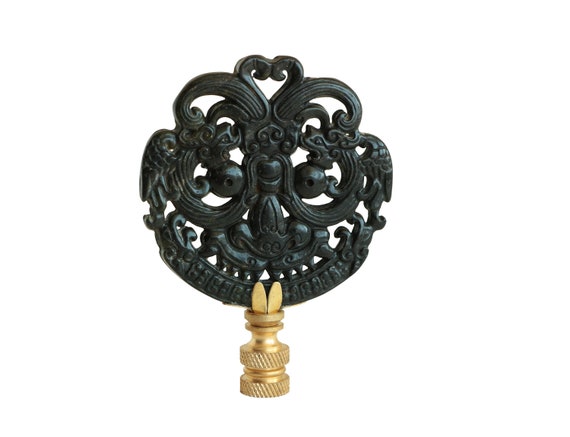 Black lamp finial online