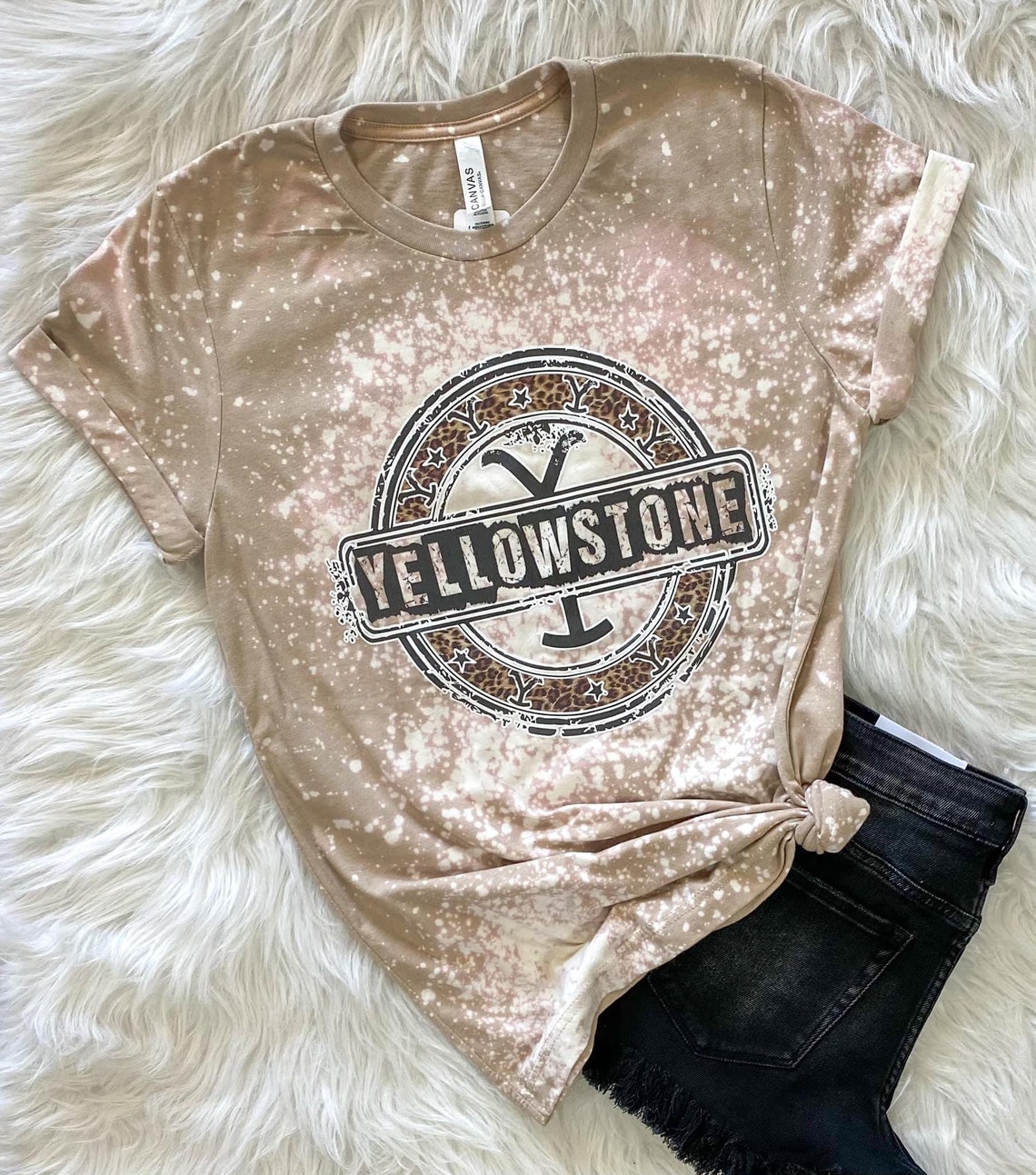 yellowstone bleached tee