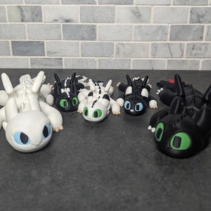 Toothless, Lightfury, Nightlights, Flexible, How To Train Your Dragon, Flexible Toothless