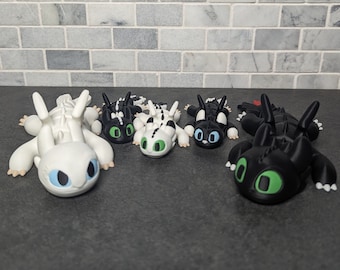 Toothless, Lightfury, Nightlights, Flexible, How To Train Your Dragon, Flexible Toothless