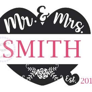 Mr. & Mrs. Decal