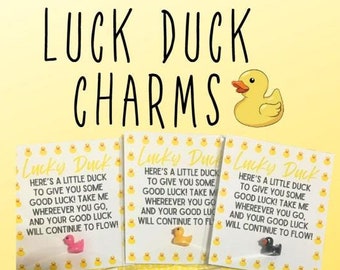 Luck Duck Good Luck Charm/ good luck charm/lucky ducky charm-/gift