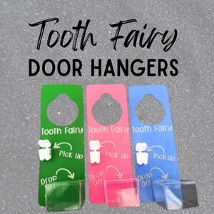 Tooth Fairy Door Hanger, Kids Room Decor