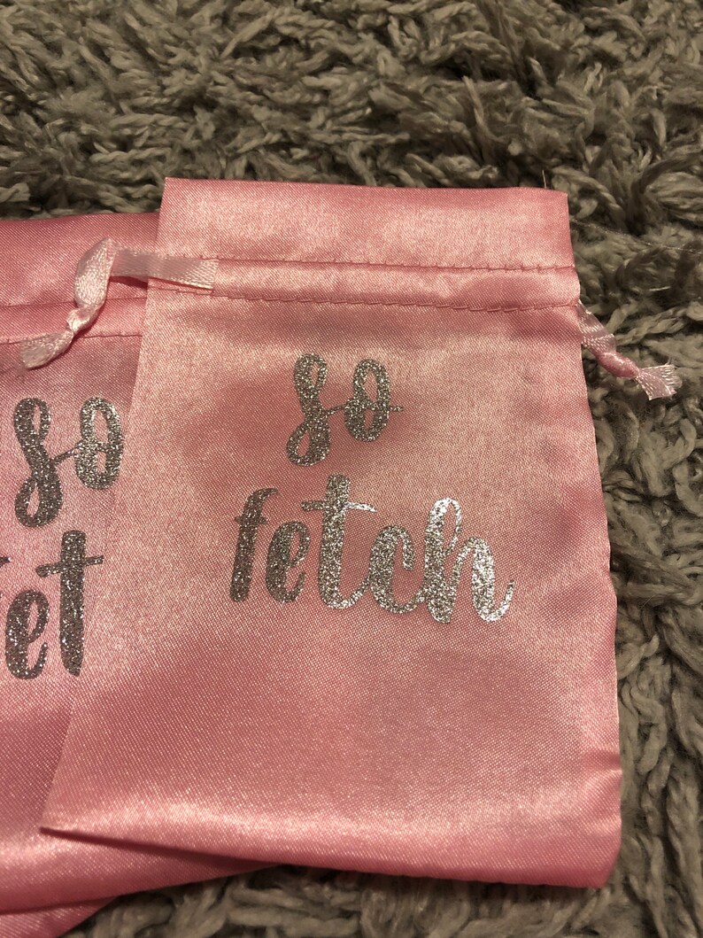 So Fetch Party Bags/ Birthday Favors/ Party Bags/pink Party Favors ...