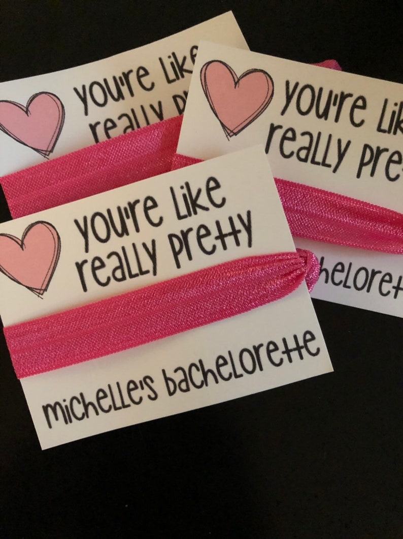 Bachelorette Party Favors/ Mean Girls Party Favors/ Hair Tie Etsy España