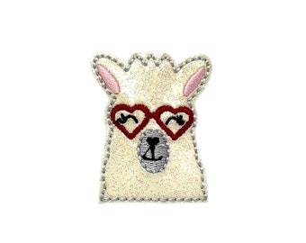 Valentine's Day Llama Dog Collar Accessory