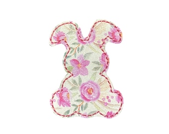 Easter Bunny Dog Collar Embellishment, Easter Bunny Collar Accessory, Easter Dog Collar Embellishment, Easter Embellishment, Floral Bunny