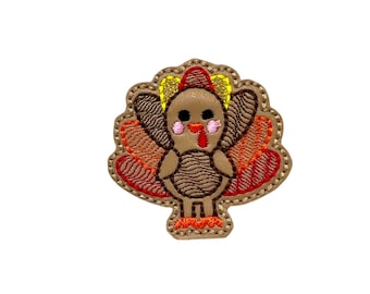 Thanksgiving Turkey Dog Collar Embellishment