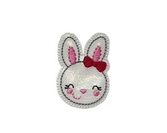 Dog Collar Embellishment, Easter Bunny Collar Accessory, Bunny Dog Collar Embellishment, Pink Bunny Feltie, Dog Collar Bunny Accessory