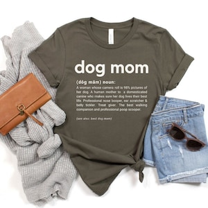 Dog Mom Definition T-Shirt