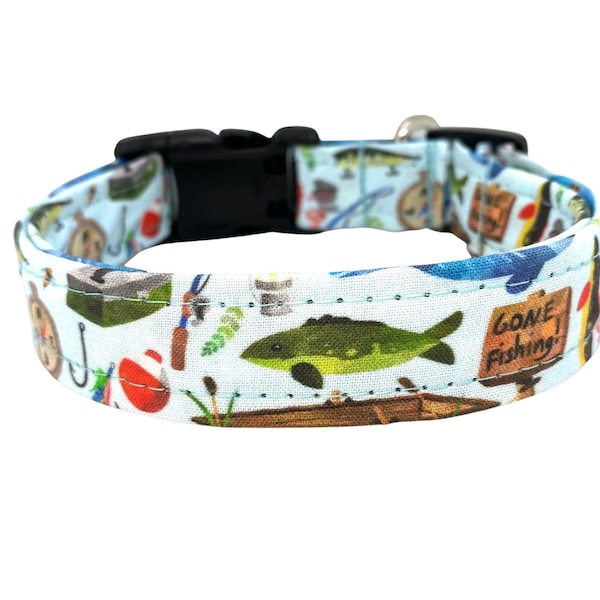 Fishing Dog Collar Etsy