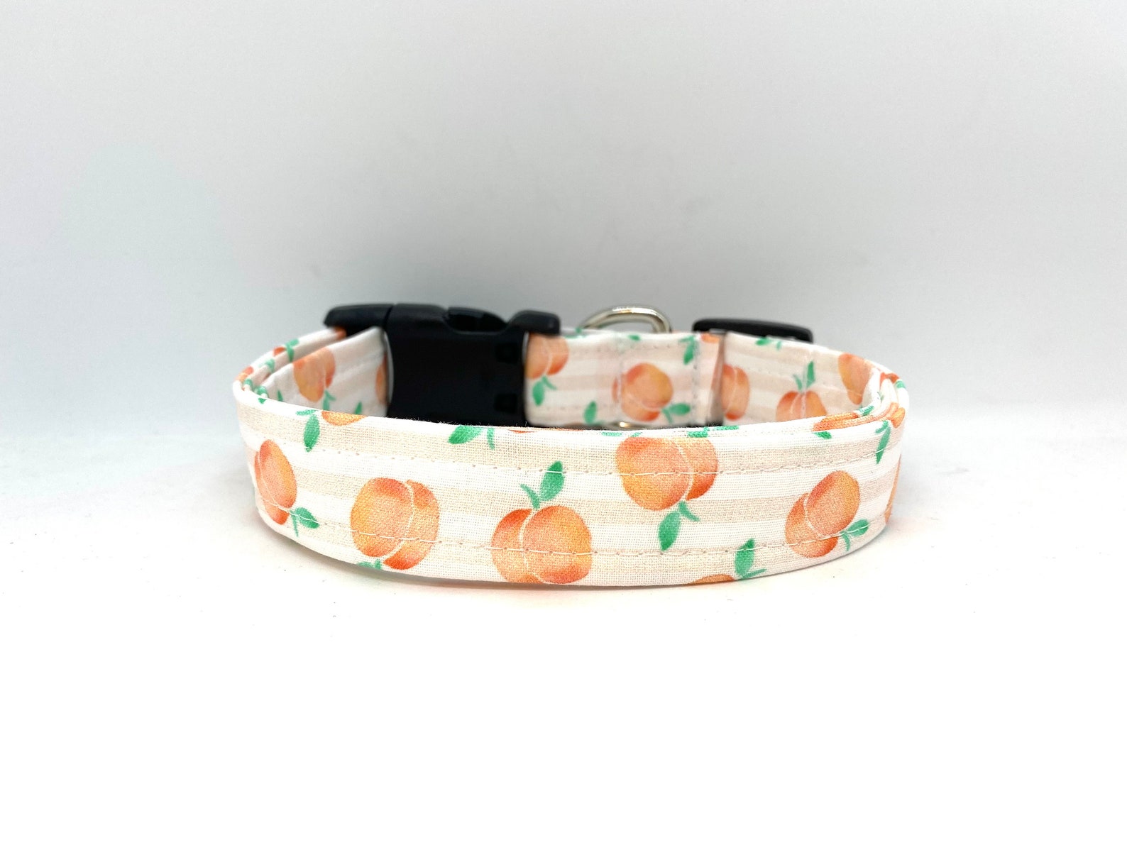 Dog Collar Peach Dog Collar Summer Dog Collar Pastel Peach Etsy