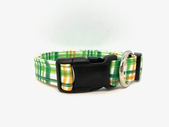 ARING PET St. Patrick‘s Day Hundehalsband – Verstellbar, Baumwolle, Mit Kleeblatt-Design & Schnellverschluss