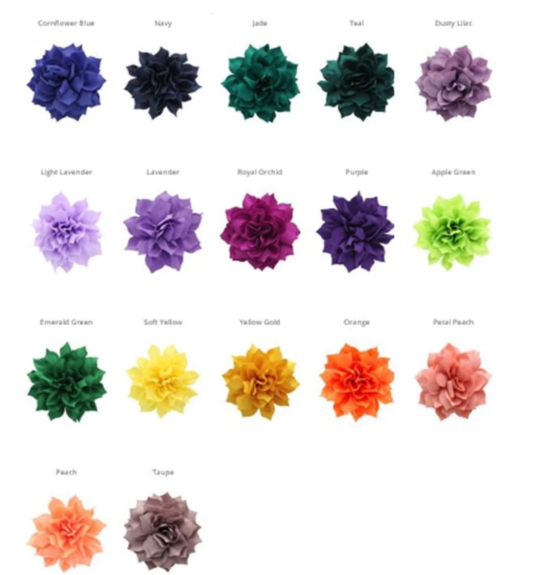 Halloween Candy Corn Embellished Dog Collar Flower, Dog Collar Flower