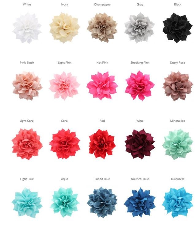 10 Stück Hundehalsband-Blumen – Bunte Stoffblumen Als Haustier-Accessoire, Je 10 Cm