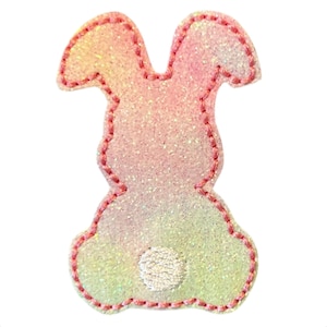 Ombre Easter Bunny Dog Collar Embellishment