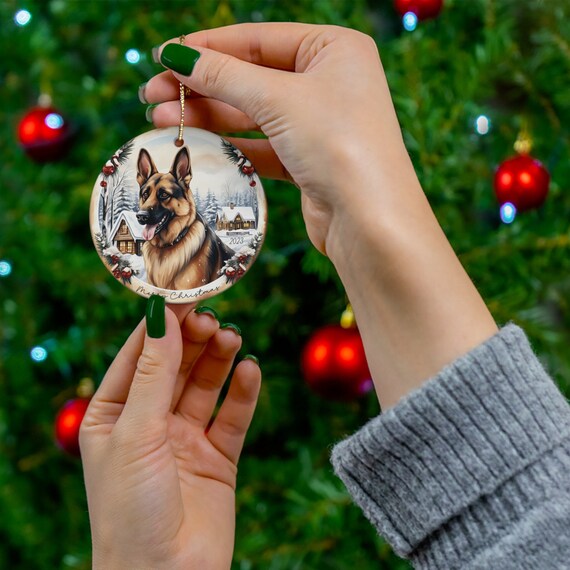 German shepherd ornament cheap