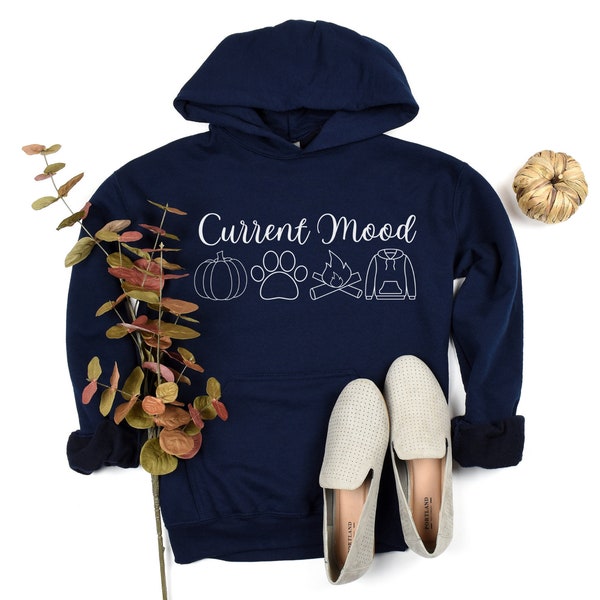 Current Fall Mood Hooded Sweatshirt