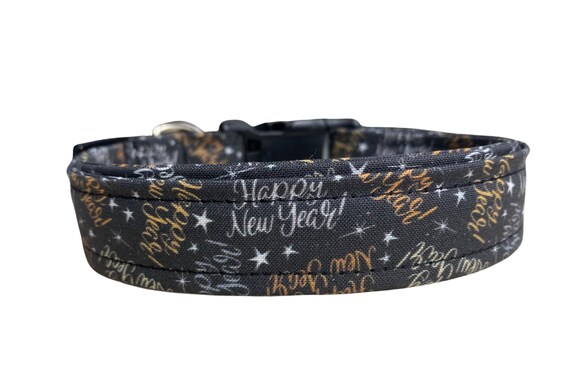 Happy New Year Dog Collar Etsy Canada