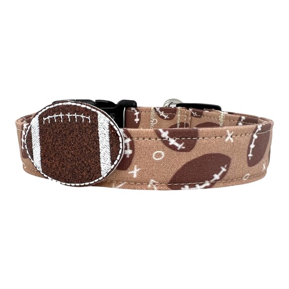 Football dog collar hotsell