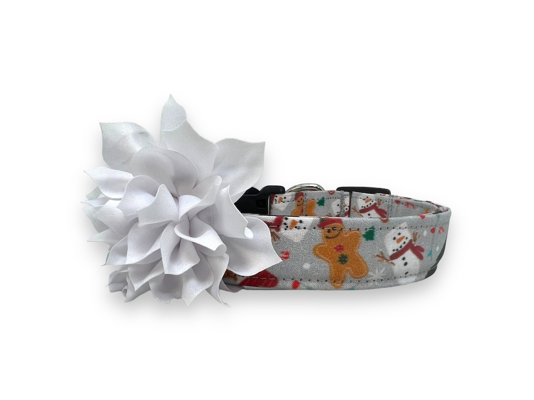 Christmas Dog Collar Classic Christmas Dog Collar Dog Collar Etsy