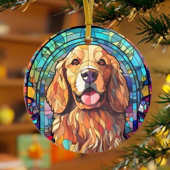 Golden outlet retriever ornament