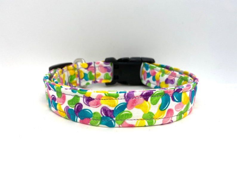 Easter Dog Collar Jelly Bean Dog Collar With Floral Chick Etsy
