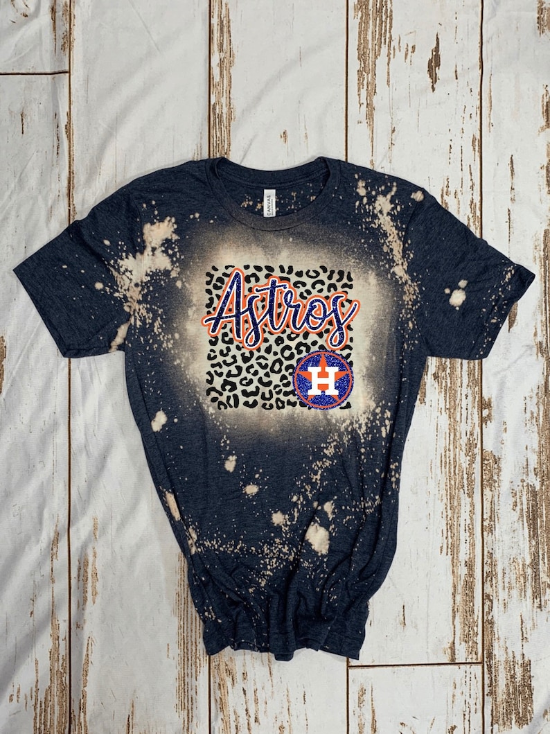 astros bleached shirt